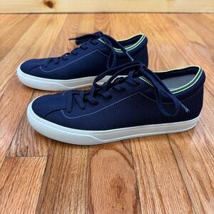 Rothy’s Navy Blue The Lace Up Women’s Casual Knit Sneakers